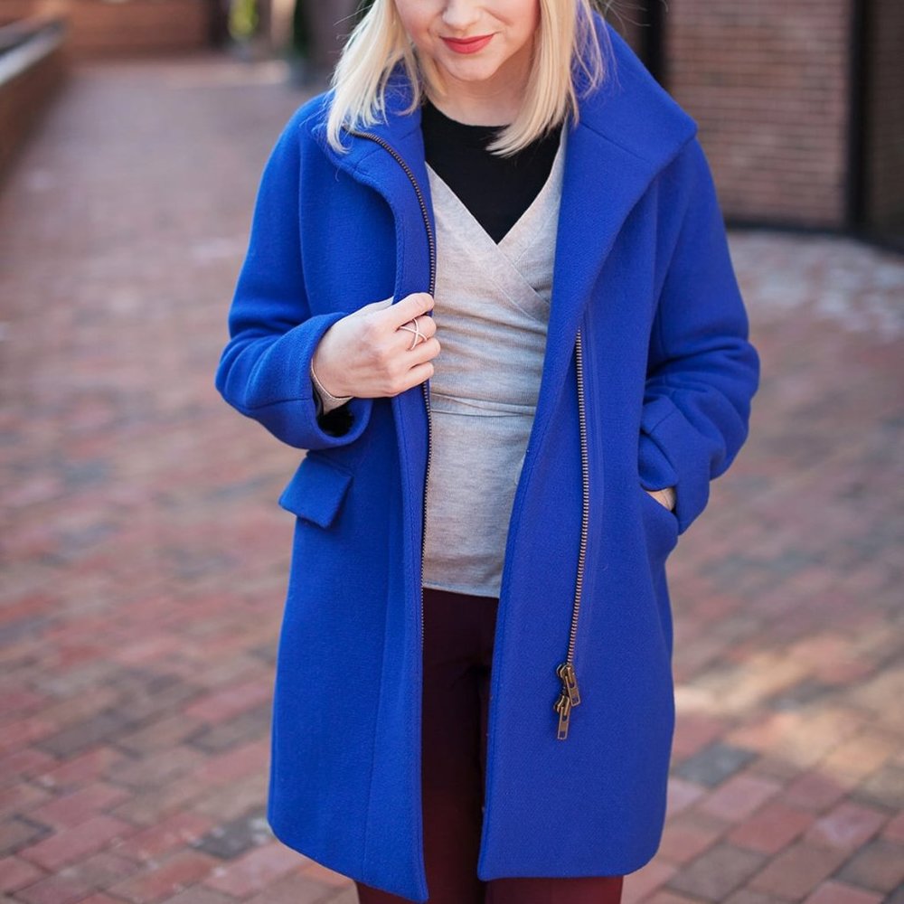 J.Crew Stadium Cocoon Coat